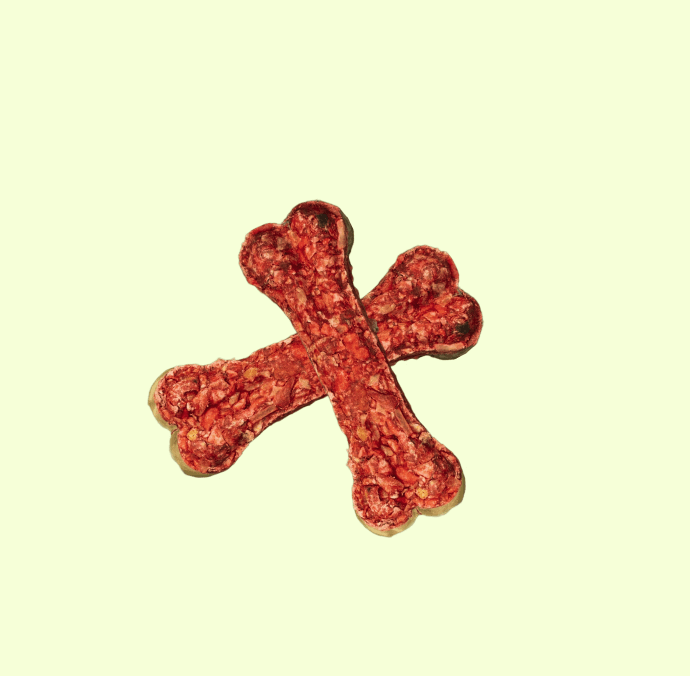 Meat bones for dog